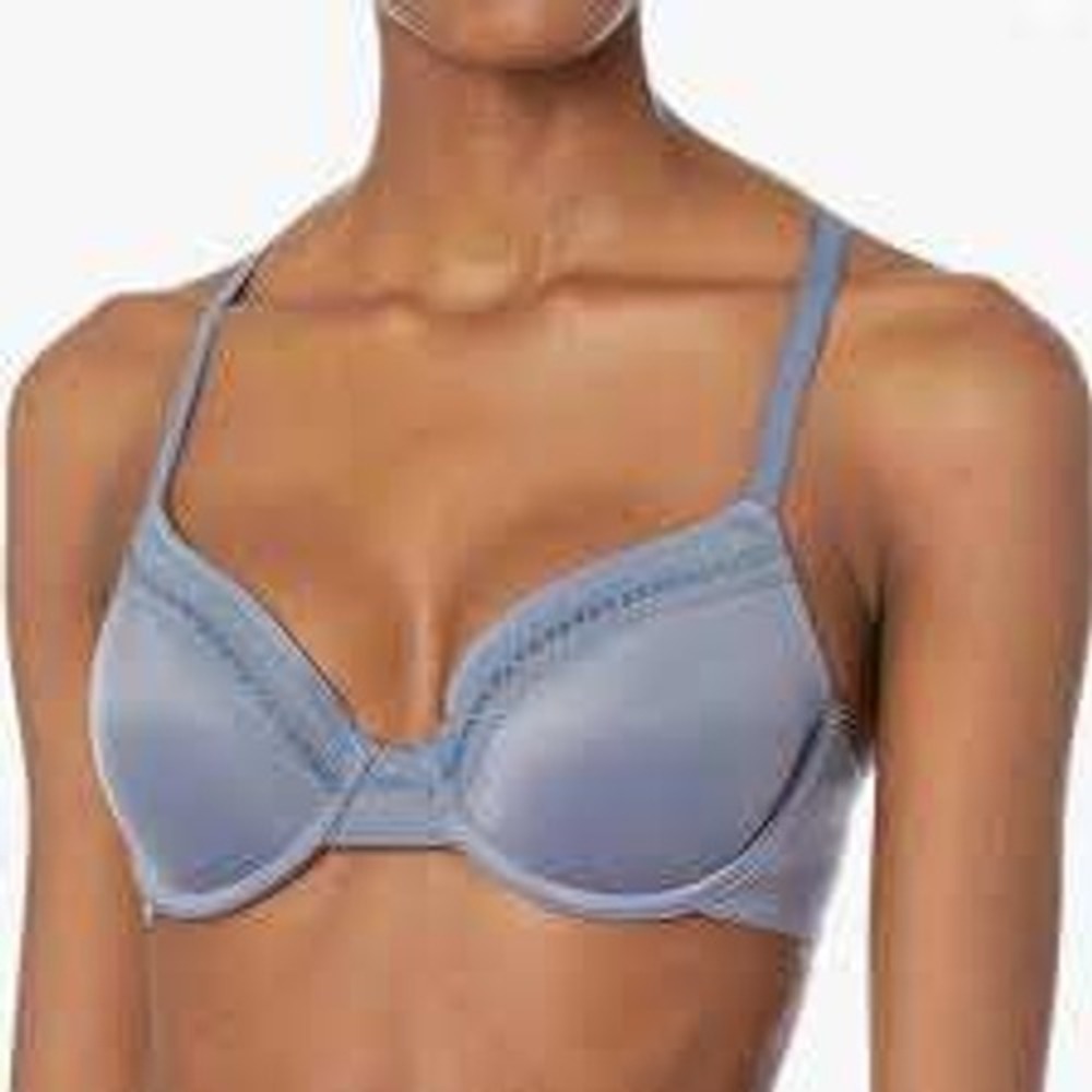 Wacoal 853213 Underwire T-Shirt Bra IN PINK Lavender Lace Trim 38D Womens